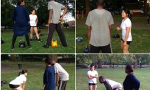 Client receiving pain relief therapy in Waterloo" or "Effective pain relief in Waterloo through Sports Massage Therapy.