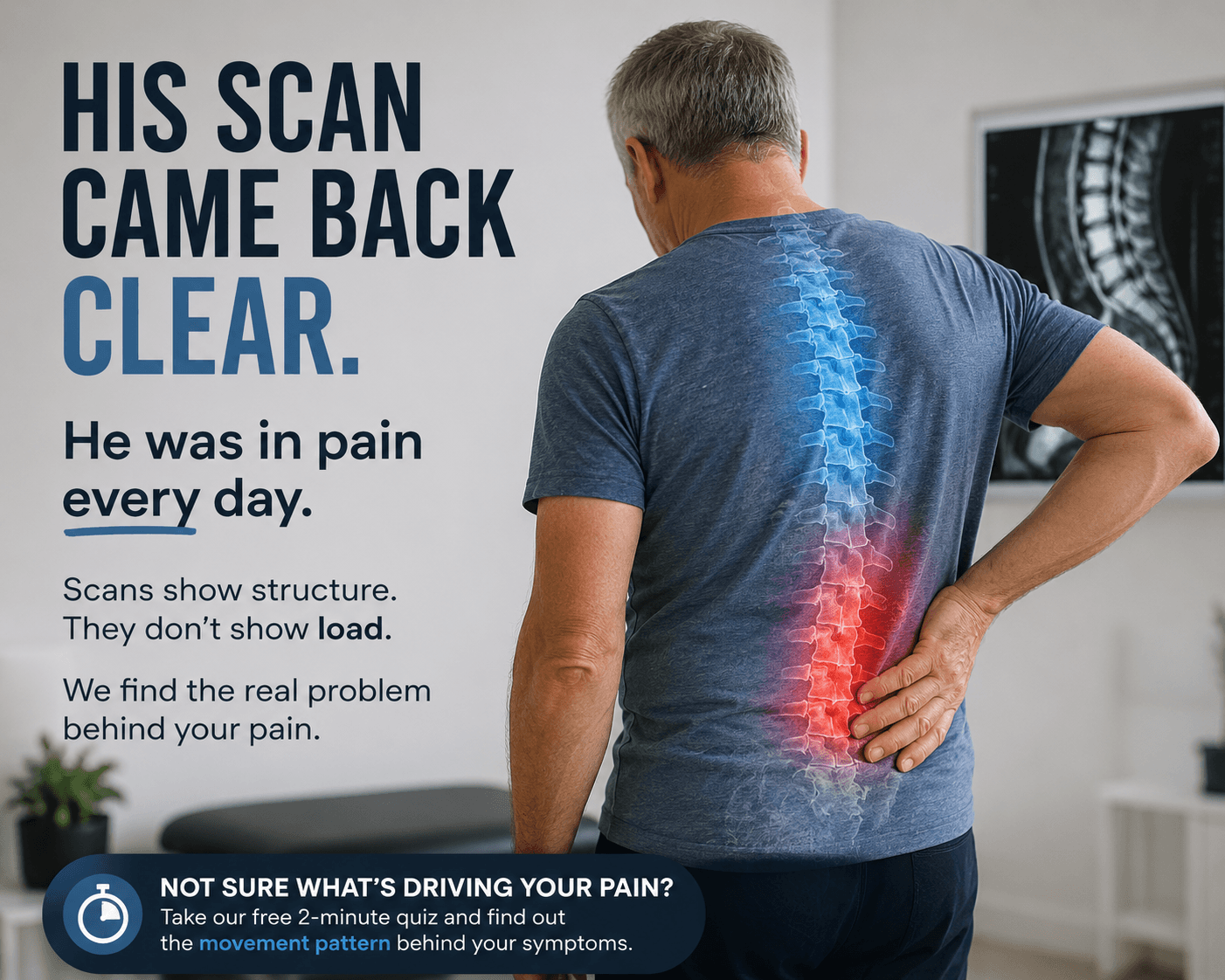 Read more about the article His scan came back clear. He was in pain every day.